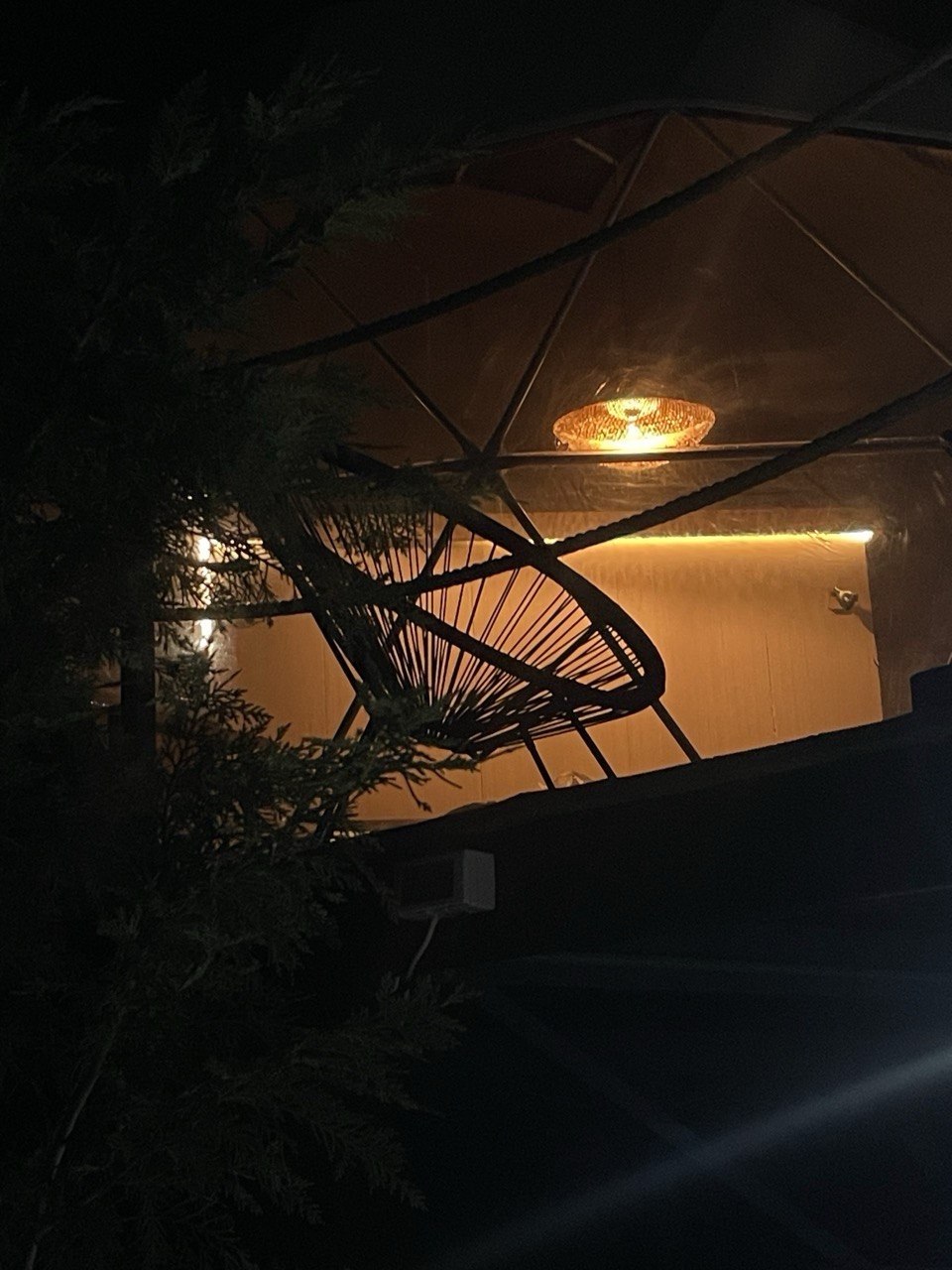 Property at night